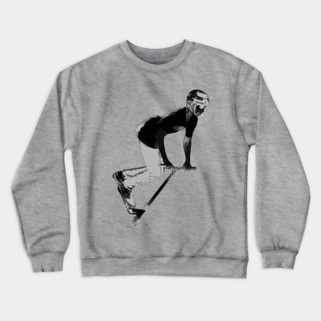 Picking up Speed - Stunt Scooter Rider Crewneck Sweatshirt by Highseller